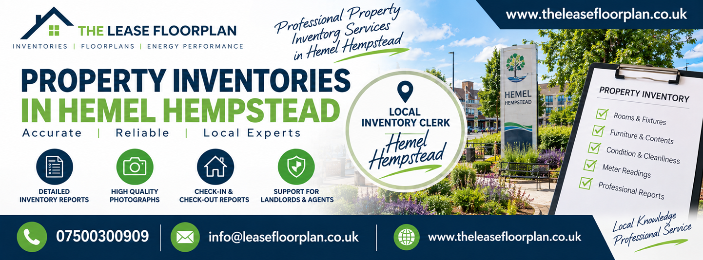 property inventories in hemel hempstead